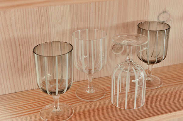 OYOY LIVING OYOY LIVING Mizu Wine Glass - Pack of 2 - Grey