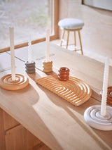 OYOY LIVING OYOY LIVING Savi Ceramic Candleholder - Low - Lavender