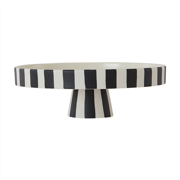 OYOY LIVING OYOY LIVING Toppu Tray - Large - White / Black