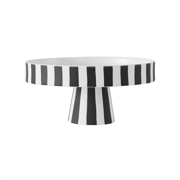 OYOY LIVING OYOY LIVING Toppu Tray - White / Black