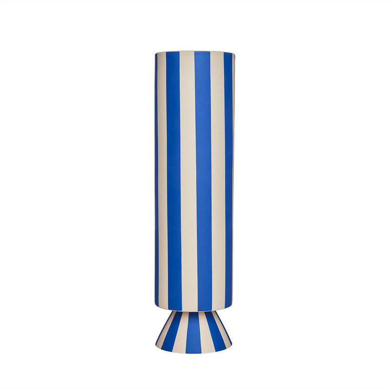 OYOY LIVING Vase Optic Blue / One Size OYOY LIVING Toppu Vase, hoch 31cm