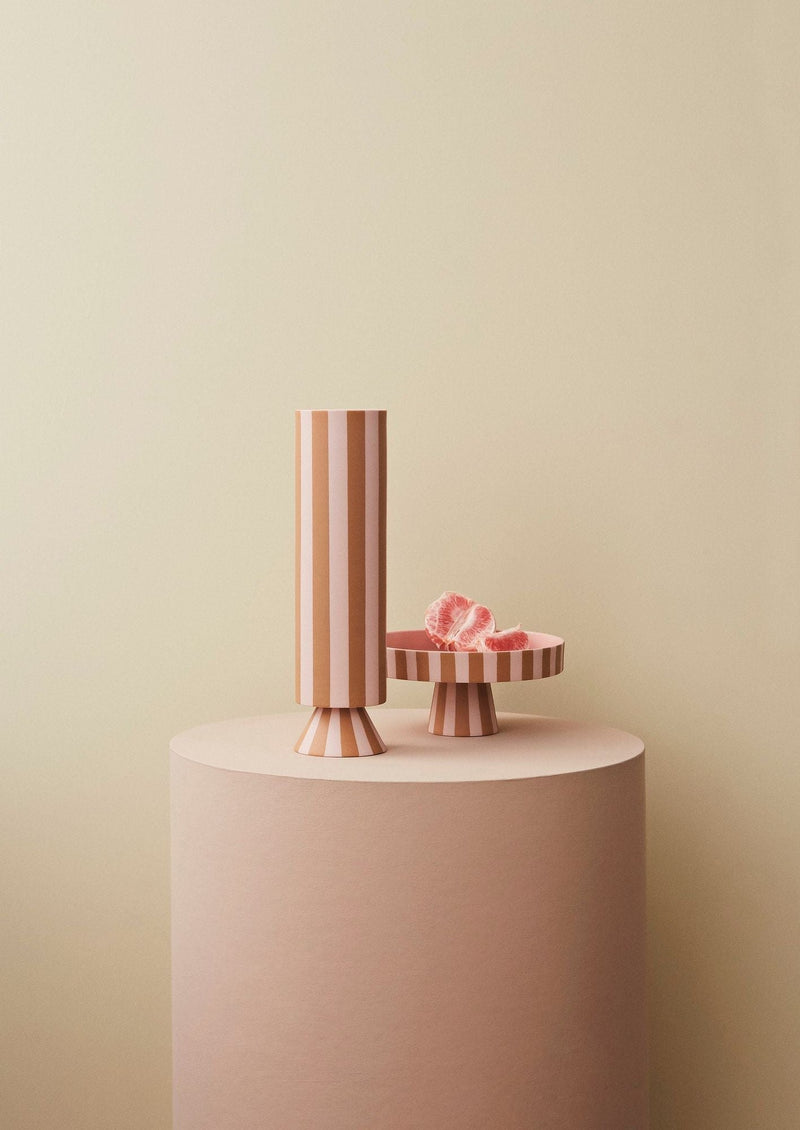 OYOY LIVING Vase OYOY LIVING Toppu Vase in Caramel, H31 cm
