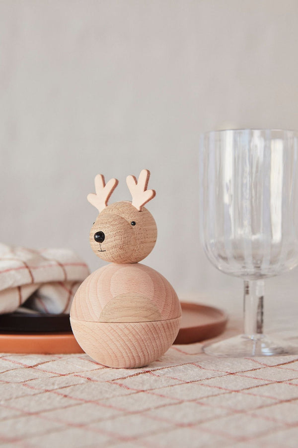 OYOY LIVING Weihnachtsdekoration One Size OYOY LIVING Weihnachtsdekoration Rudolf aus Holz