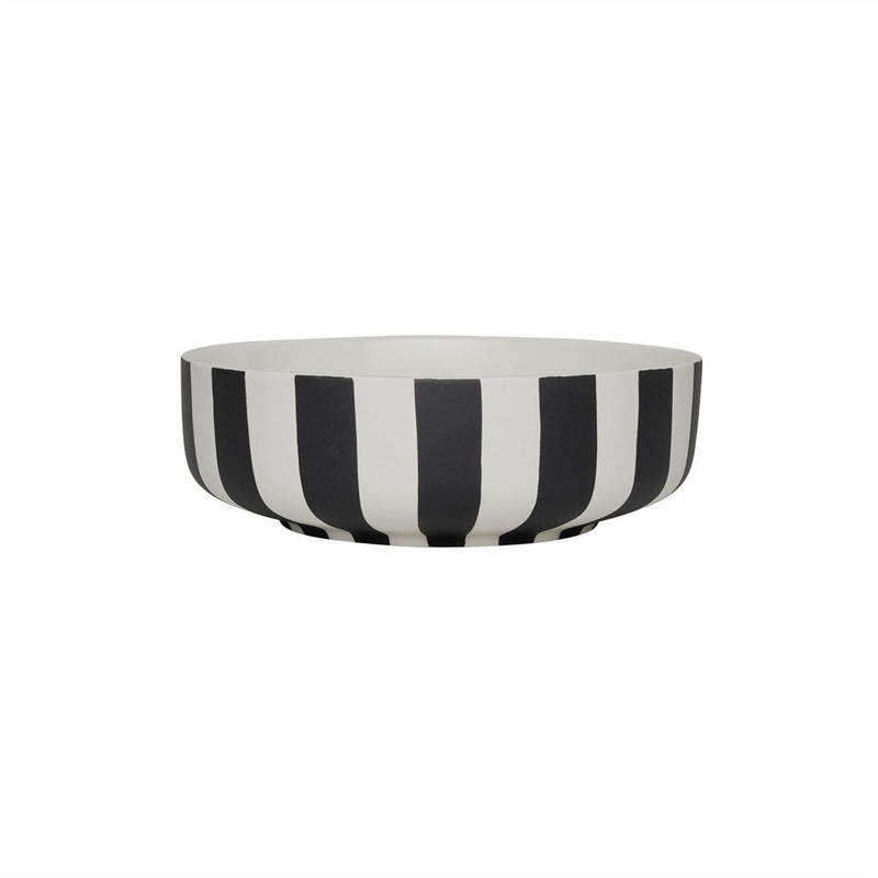 OYOY LIVING White / Black / One Size OYOY LIVING Toppu Bowl - Large