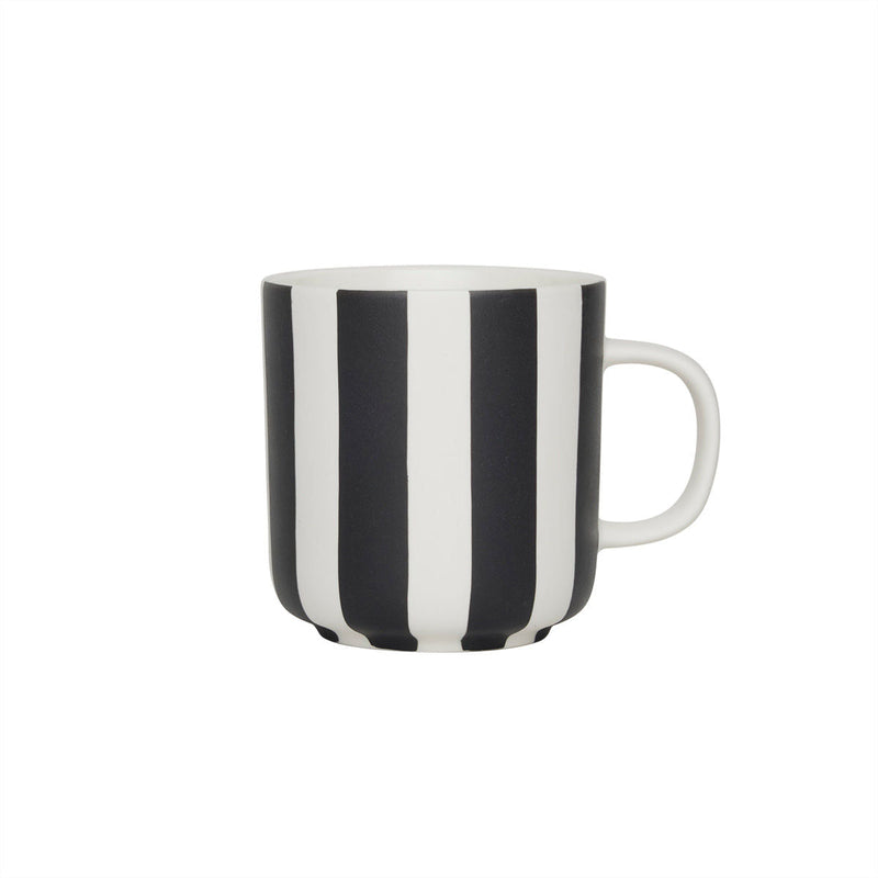 OYOY LIVING White / Black / One Size OYOY LIVING Toppu Mug