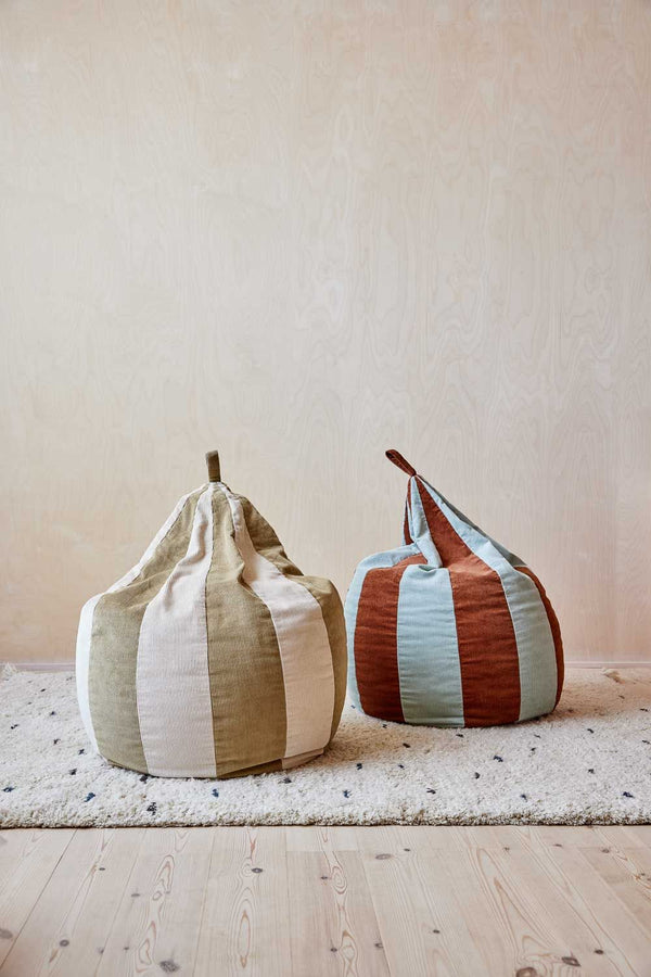 OYOY MINI Beige / Light Khaki / One Size OYOY MINI Iro Beanbag