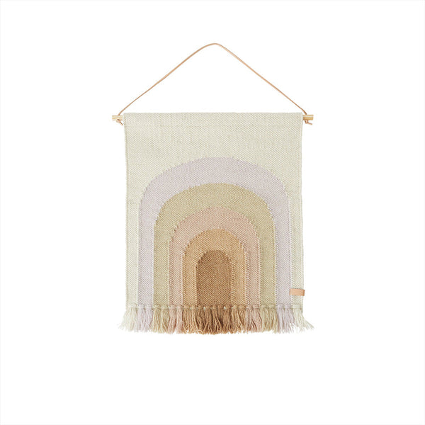 OYOY MINI OYOY MINI Follow The Rainbow Mini Wall Rug - Lavender