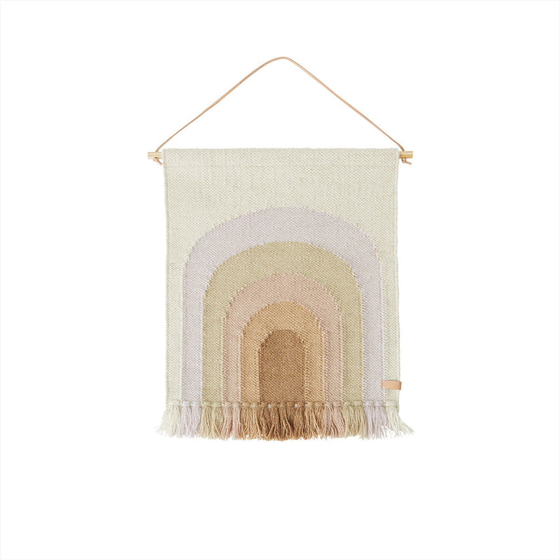 OYOY MINI OYOY MINI Follow The Rainbow Mini Wall Rug - Lavender