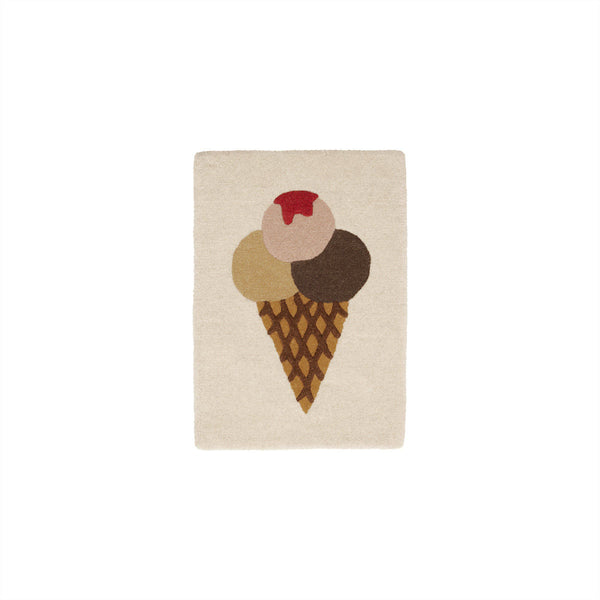 OYOY MINI OYOY MINI Ice Cream Tufted Miniature Rug / Wallhanger