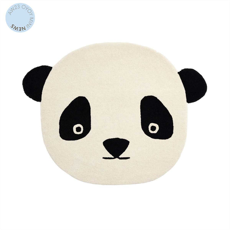 OYOY MINI White / Black / One Size OYOY MINI Panda Rug