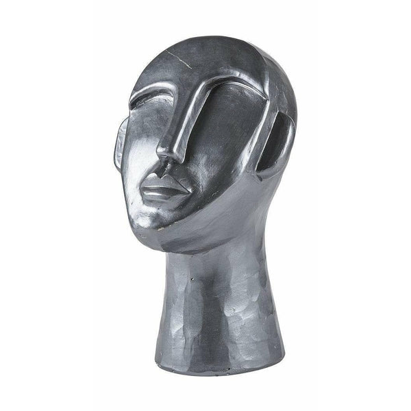 Villa Collection Deko-Objekt Villa Collection Deko- Figur aus Zement in Dunkelgrau, 30 x 18,5 cm