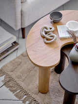 Bloomingville Beistelltisch Bloomingville Luppa Couchtisch, Natur, Gummibaumholz