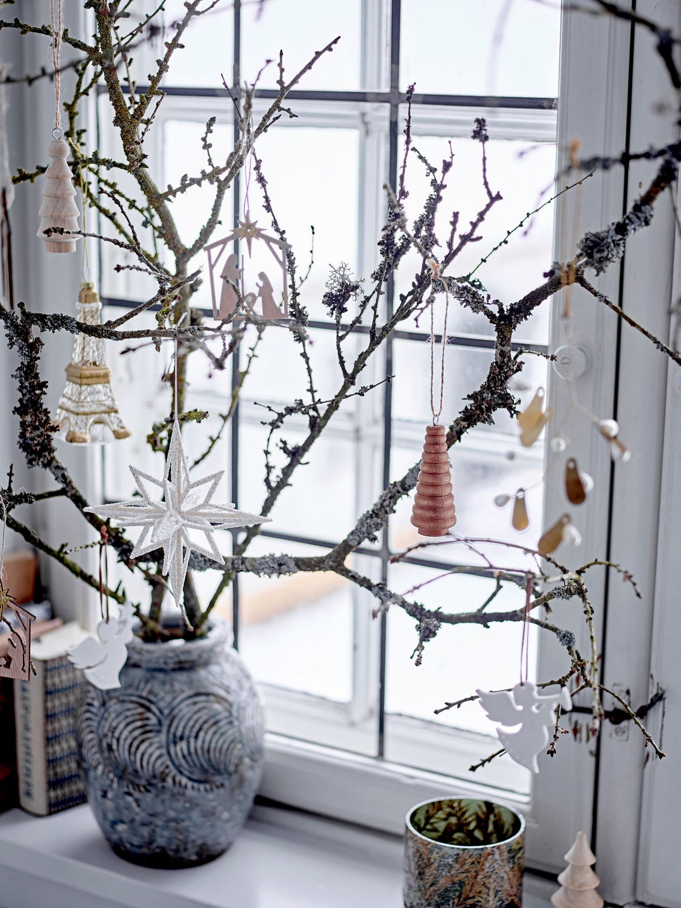 Bloomingville Damian Deko-Vase, Grün, Terrakotta – LaLe Living