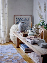 Bloomingville Bloomingville Margaret Tablett, Grau, Travertin