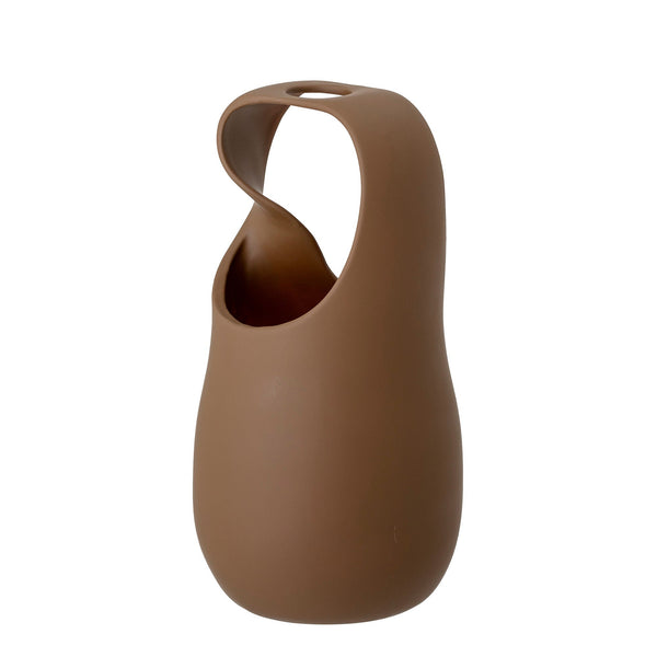 Bloomingville Bloomingville Nicita Vase, Braun, Steingut