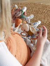 Bloomingville Kinderspielzeug Bloomingville MINI Rubbie Aktivitätsspielzeug, Natur, Leinen