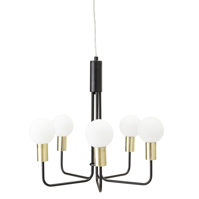 Bloomingville Lampe Bloomingville Delfina Hängeleuchte, Gold, Metall