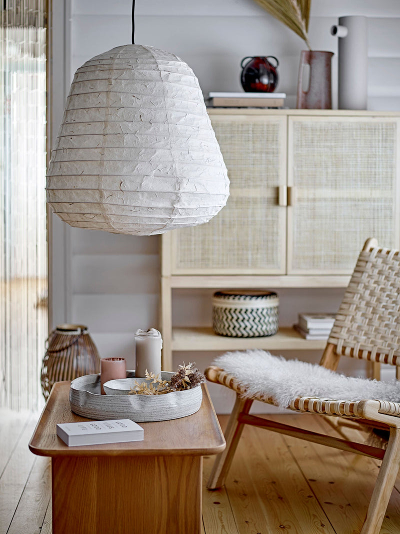 Bloomingville Lampe Bloomingville Leena Hängeleuchte, Natur, Papier