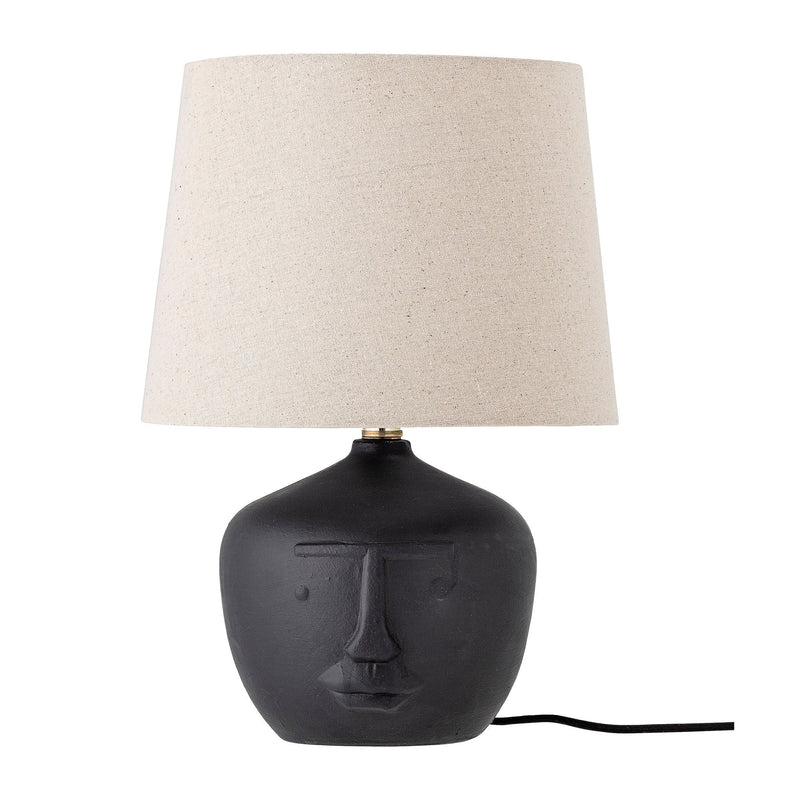 Bloomingville Lampe Bloomingville Matheo Tischlampe, Schwarz, Terrakotta
