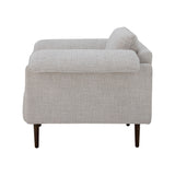 Bloomingville Lounge Sessel Bloomingville Chesham Loungesessel, Weiá, Polyester