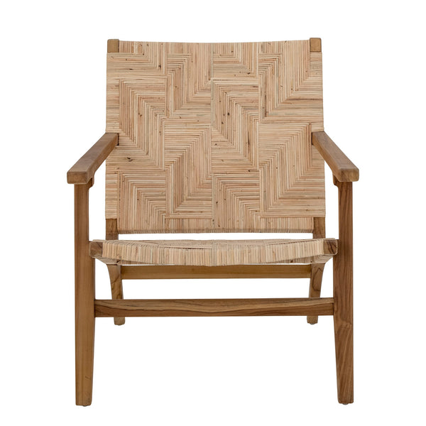 Bloomingville Lounge Sessel Bloomingville CREATIVE COLLECTION Mills Loungesessel, Braun, Rattan