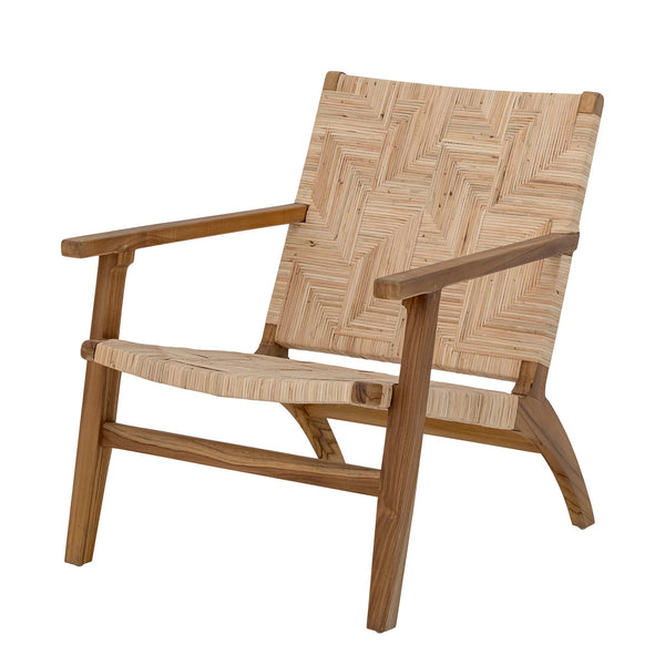 Bloomingville Lounge Sessel Bloomingville CREATIVE COLLECTION Mills Loungesessel, Braun, Rattan