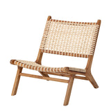 Bloomingville Lounge Sessel Bloomingville Keila Loungesessel, Natur, Teakholz