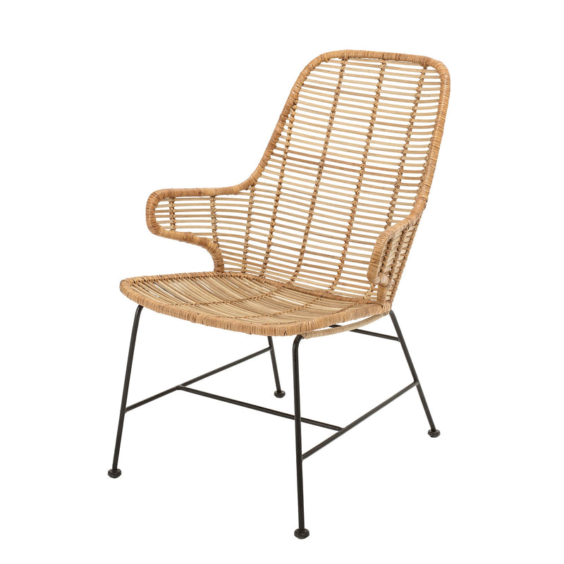 Bloomingville Lounge Sessel Bloomingville Lake Loungesessel, Natur, Rattan