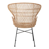 Bloomingville Lounge Sessel Bloomingville Oudon Loungesessel, Natur, Rattan