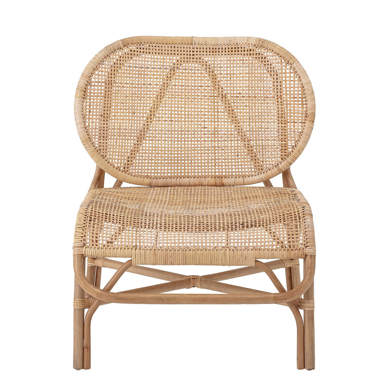 Bloomingville Lounge Sessel Bloomingville Rosen Loungesessel, Natur, Rattan