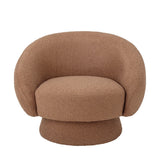 Bloomingville Lounge Sessel Bloomingville Ted Loungesessel, Braun, Polyester