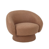 Bloomingville Lounge Sessel Bloomingville Ted Loungesessel, Braun, Polyester