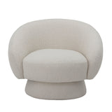 Bloomingville Lounge Sessel Bloomingville Ted Loungesessel, Weiá, Polyester