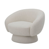 Bloomingville Lounge Sessel Bloomingville Ted Loungesessel, Weiá, Polyester