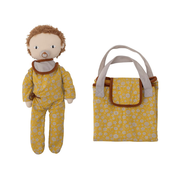 Bloomingville MINI Bloomingville MINI Nalle Doll, Braun, Baumwolle