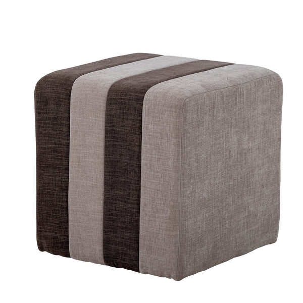 Bloomingville Pouf Bloomingville Flint Pouf, Braun, Polyester