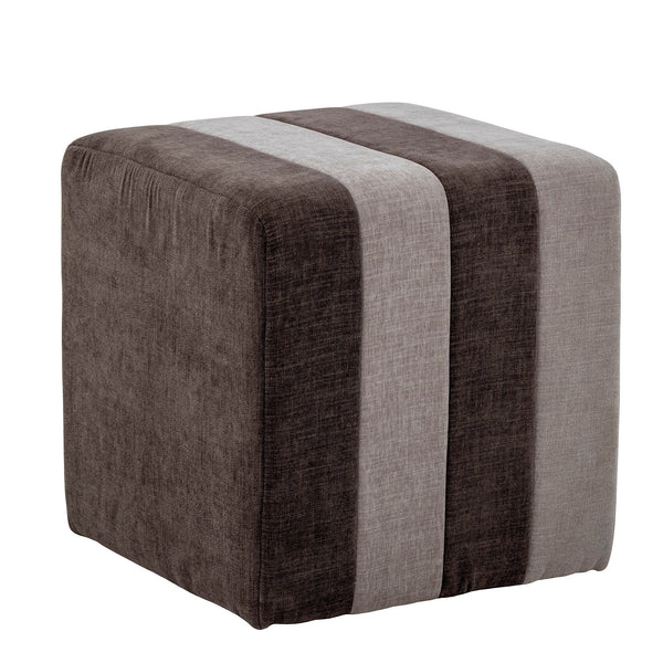 Bloomingville Pouf Bloomingville Flint Pouf, Braun, Polyester