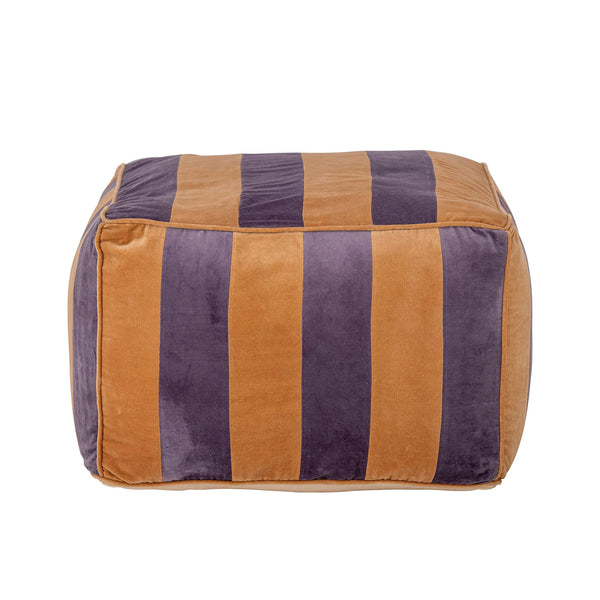 Bloomingville Pouf Bloomingville Walder Pouf, Violett, Baumwolle