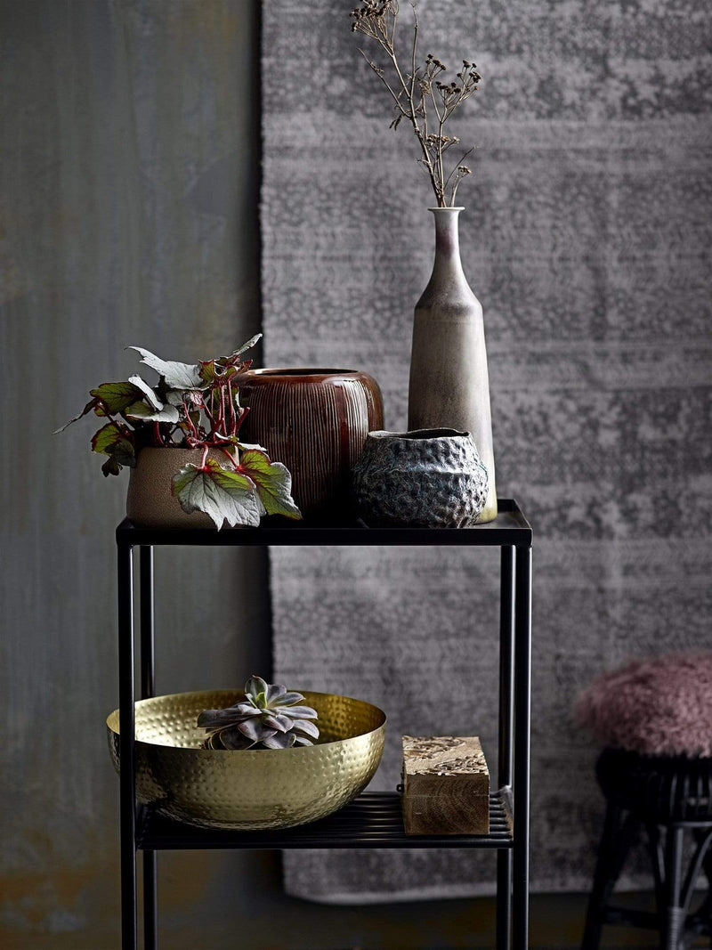 Bloomingville Schale gehämmert in Gold, Ø36xH13 cm