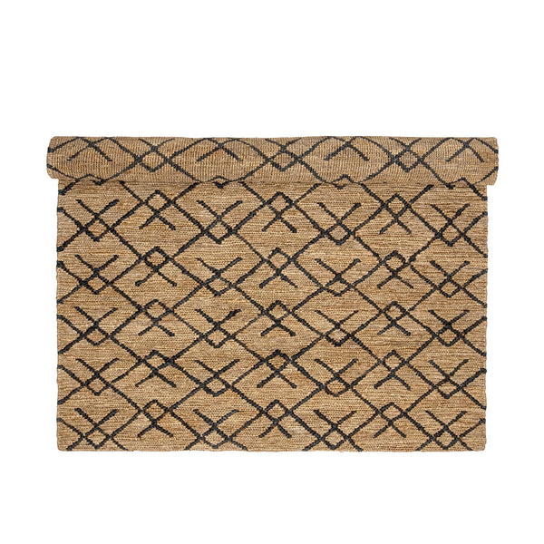 Bloomingville Teppich Bloomingville Gaya Teppich, Natur, Jute