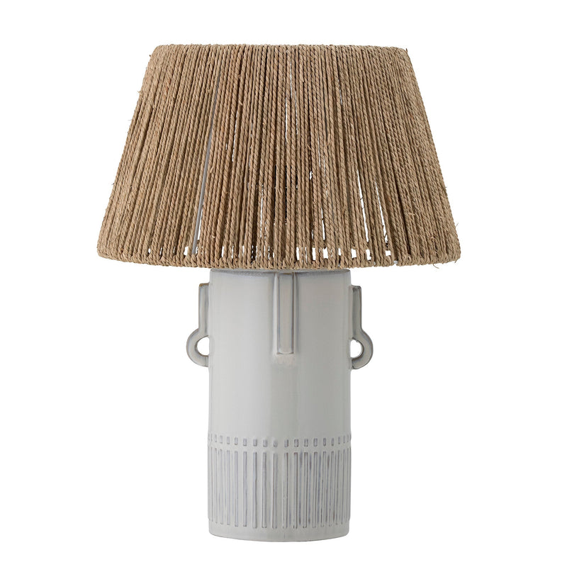 Bloomingville Tischlampe Bloomingville Rama Tischlampe, Weiá, Steingut