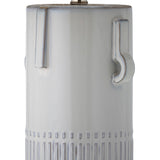 Bloomingville Tischlampe Bloomingville Rama Tischlampe, Weiá, Steingut