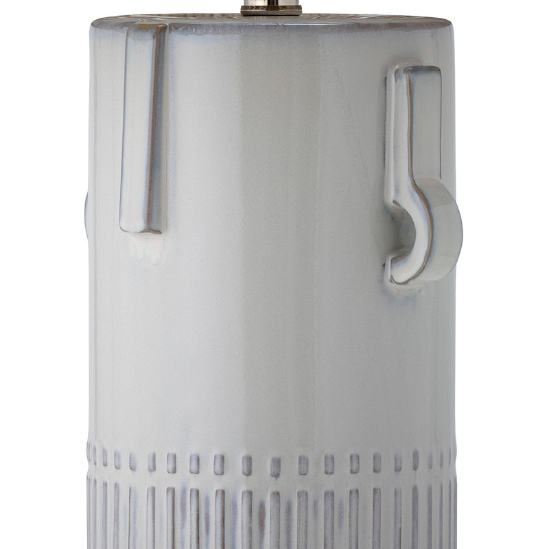 Bloomingville Tischlampe Bloomingville Rama Tischlampe, Weiá, Steingut