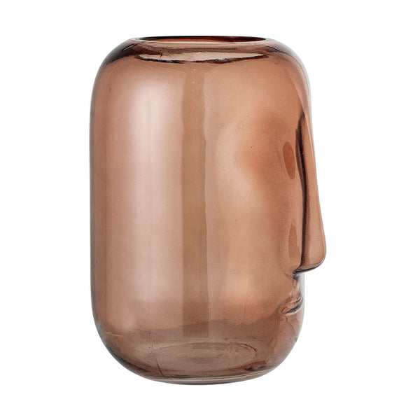 Bloomingville Vase Bloomingville Amida Vase, Braun, Glas