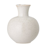 Bloomingville Vase Bloomingville Irini Vase, Weiß, Steingut