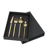 BROSTE COPENHAGEN Besteck BROSTE COPENHAGEN Besteck TVIS in Gold, 4er Set