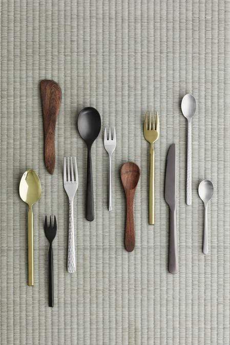 BROSTE COPENHAGEN Besteck BROSTE COPENHAGEN Besteck TVIS in Gold, 4er Set