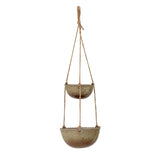 Creative Collection Creative Collection Barti Bowl, Hanging, Braun, Steingut