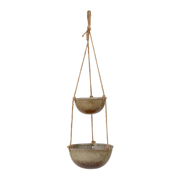 Creative Collection Creative Collection Barti Bowl, Hanging, Braun, Steingut