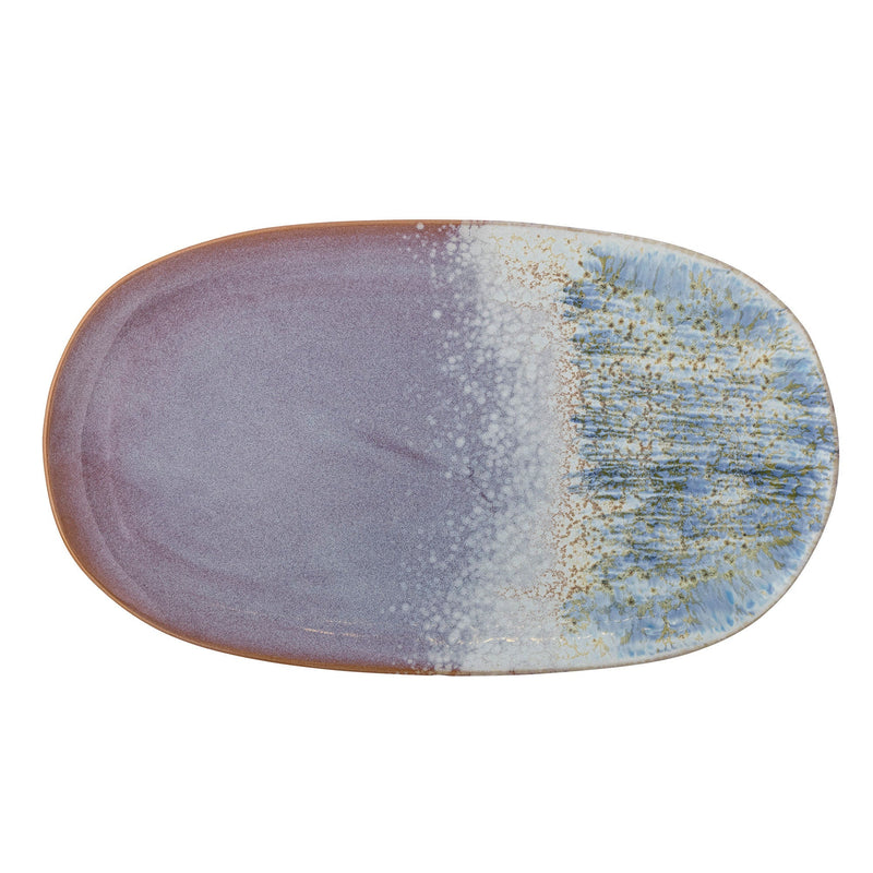 Creative Collection Creative Collection Cloe Servierplatte, Blue, Steingut